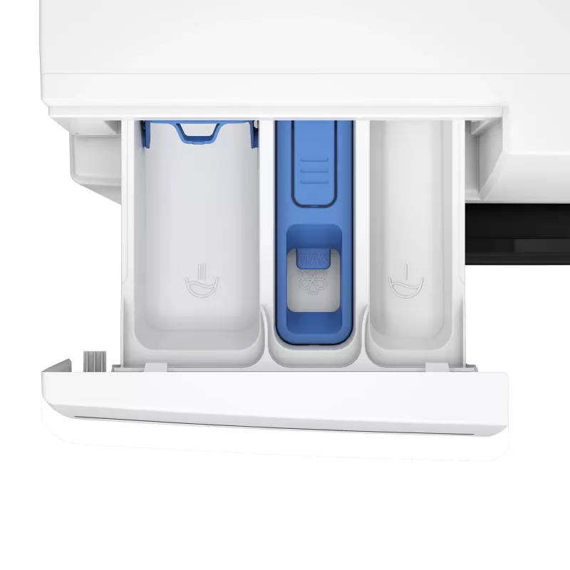 BEKO Waschmaschine BM3WFSU38413WB, 8 kg, Energieklasse A, 51,8 cm, 1400 U/min, Invertermotor