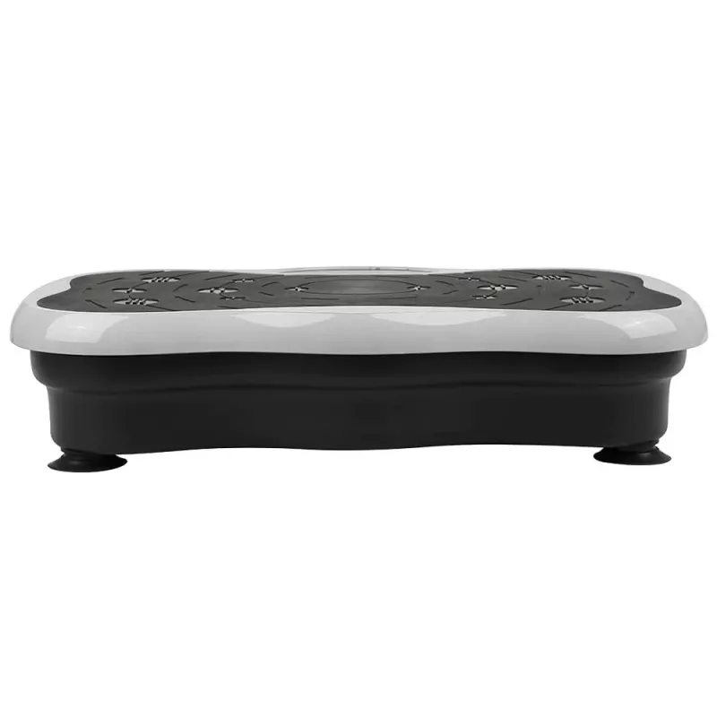 Extralink Vibrationsplattform für Training Fitness Moonwalk Spinmove Weiß