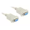 Serielles Kabel DeLOCK Sub-D9 84169 3 m Beige