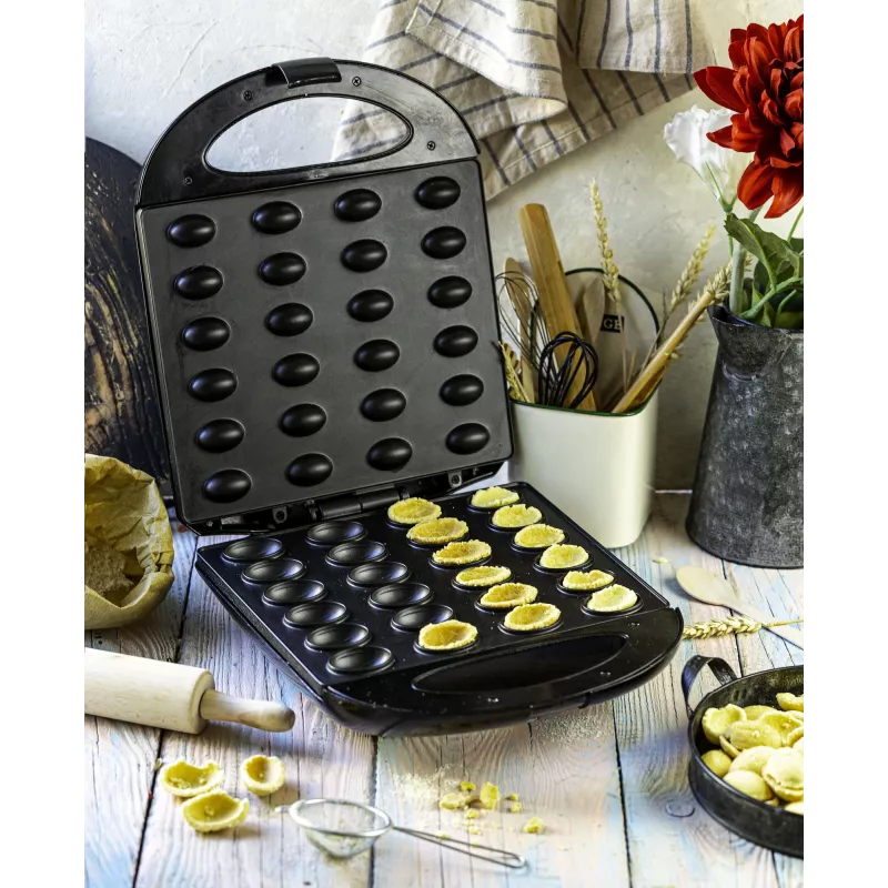 Erdnuss-/Kekstoaster (24 Stück) Adler AD 3039b Schwarz