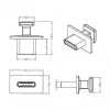 Buchsen-Schutzkappe USB Type-C DeLOCK 64015