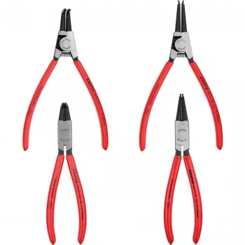 Knipex Sicherungsringzangen-Set 4-tlg. in Rolltasche 19-60mm