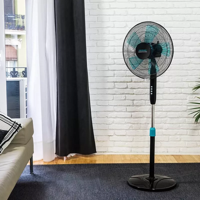 Cecotec EnergySilence 510 | Standventilator | Durchmesser 40 cm | Geschwindigkeitsstufen 3 | Oszillation | 40 W