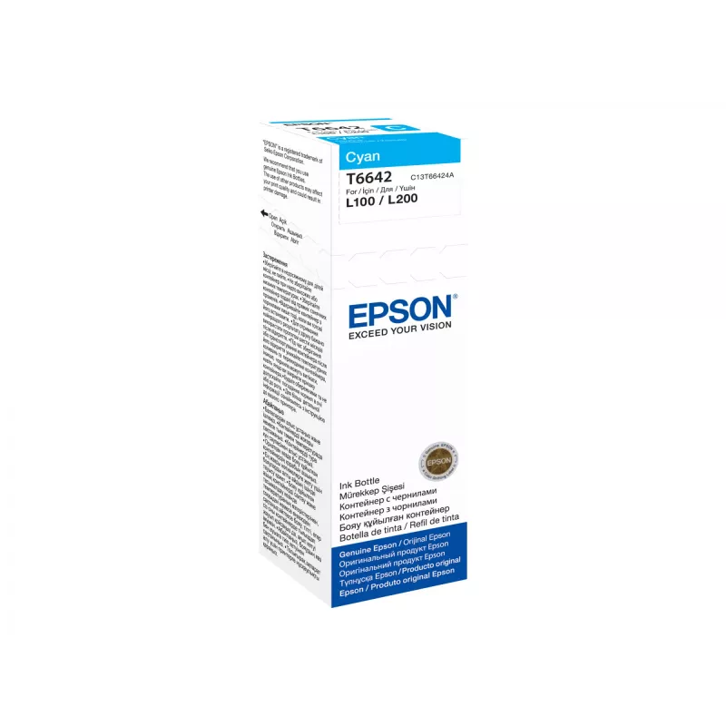 Epson T6642 70 ml Cyan Tintenflasche