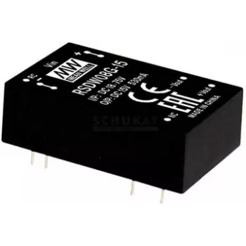 Netzteil/Wandler mean well RDDW08F-05, Ausgang 5 V, 8 W, 0,8 A
