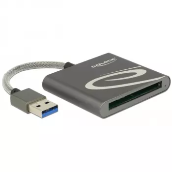 Kartenleser DeLOCK 91525 USB 3.2 Gen 1 Grau