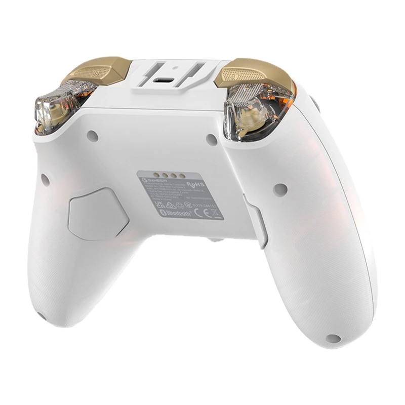 Wireless Controller GameSir Cyclone 2 HRG1001 — Bluetooth, Ergonomisches Design, Weiß