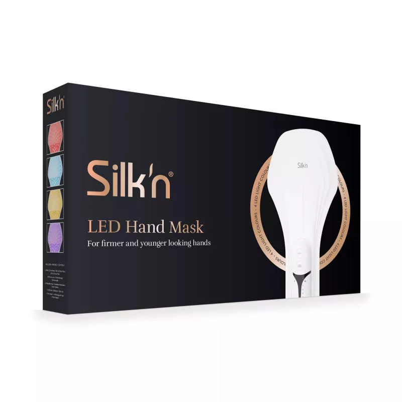 LED-Handmaske silk'n HLM1PE1001 für Hautverjüngung und Feuchtigkeitsversorgung
