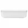 Lunchcontainer ZWILLING FRESH & SAVE 1 l, Kunststoff mit Silikondichtung, grau/weiß