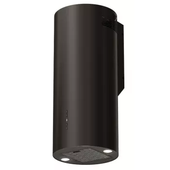 Dunstabzugshaube MAAN ELBA 2 W 731 Schwarz, Abluft/Umluft, Aluminium-Fettfilter, 4 Geschwindigkeiten, 61 dB