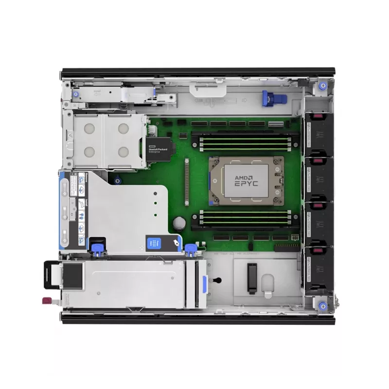 HPE ProLiant DL145 Gen11 8124P 2,45 GHz 16c 1P 2x32GB-R 2SFF NS204i-u 2x1000W PS EMEA Server