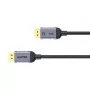 UNITEK C1628GY01-1.5M DisplayPort-Kabel Schwarz, Grau