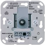 JUNG 211 GDE Drehschalter, metallic finish, 230–240 V AC, 50 Hz