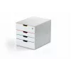 Durable VARICOLOR MIX 4 SAFE Grau Kunststoff 4 Schubladen