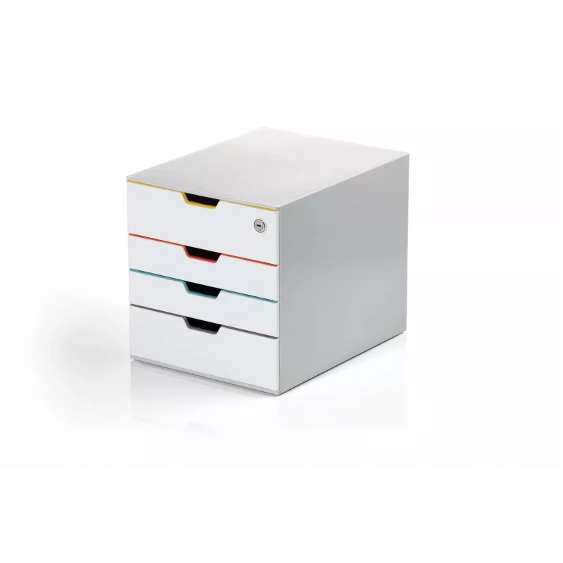 Durable VARICOLOR MIX 4 SAFE Grau Kunststoff 4 Schubladen