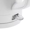 Elektrischer Wasserkocher Adler AD 1379w — 1,7 L, bis zu 2200 W, weiß, 360°-Sockel, Polypropylen