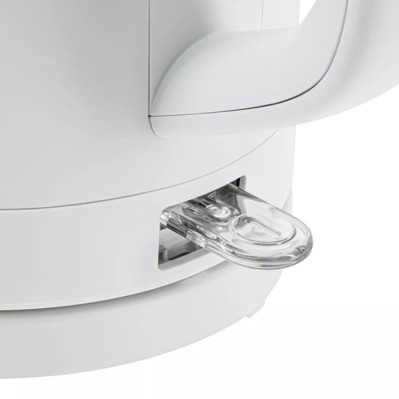 Elektrischer Wasserkocher Adler AD 1379w — 1,7 L, bis zu 2200 W, weiß, 360°-Sockel, Polypropylen
