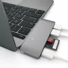 Satechi ST-TCUPM Type-C USB 3.0 3-in-1 Kombi-Hub