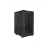 Freistehendes Rack Lanberg FF01-8022-23BL 22U 1200kg Schwarz