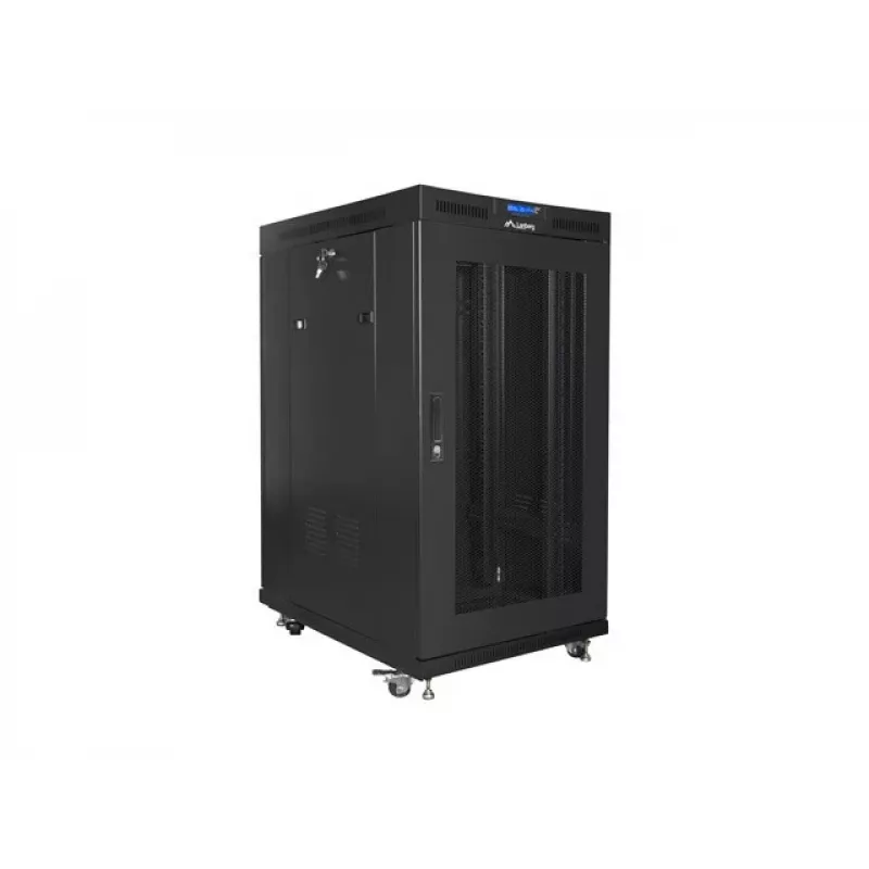 Freistehendes Rack Lanberg FF01-8022-23BL 22U 1200kg Schwarz