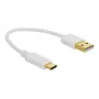 USB-Ladekabel DeLOCK Typ-A auf USB Typ-C 15 cm