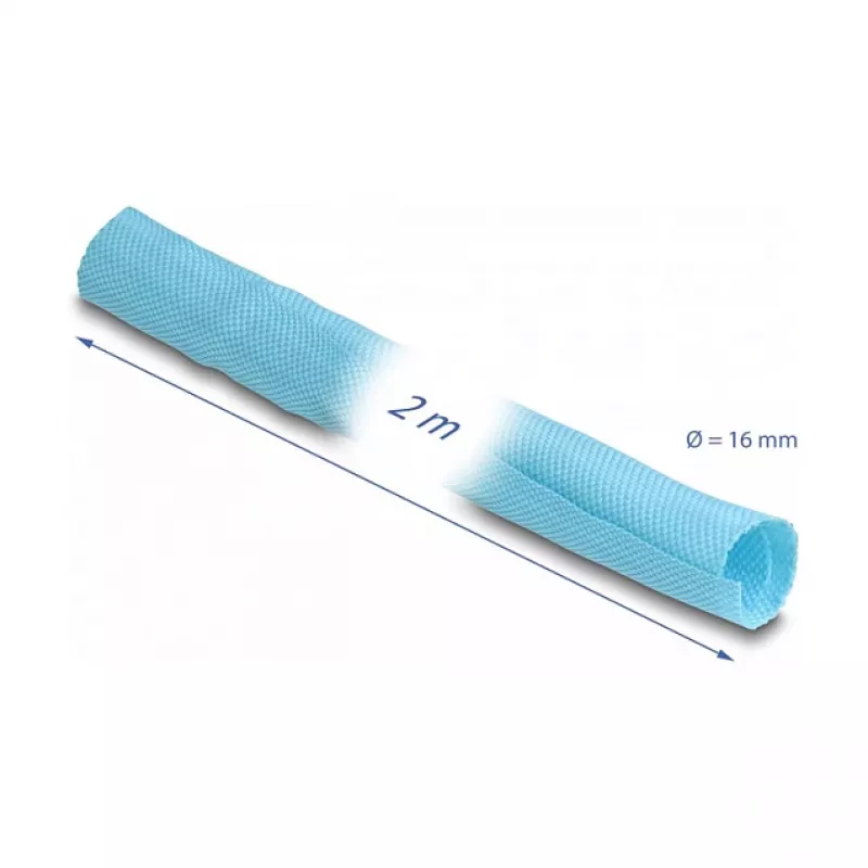 Kabelsleeve DeLOCK 20877 Blau 1,7 cm Polyester 2000 mm