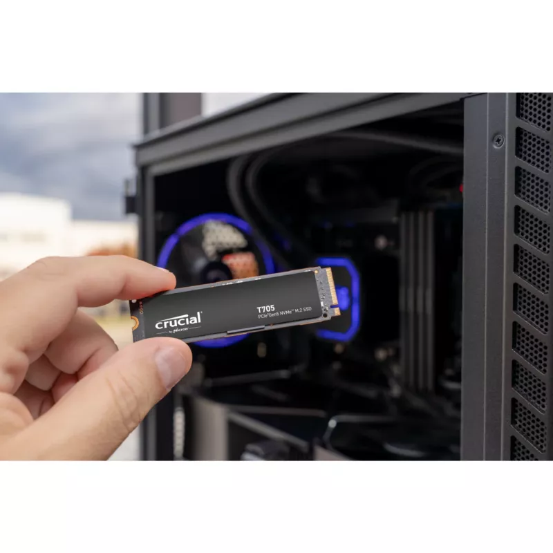 SSD-Laufwerk Crucial 2TB M.2 PCI Express 5.0 NVMe CT2000T705SSD3