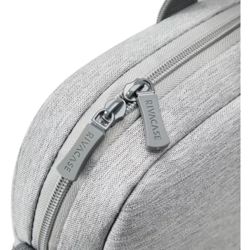 Laptop-Tasche Rivacase Prater für 10,1 Zoll–14 Zoll Laptops, Grau/Dunkelblau