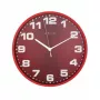 NeXtime Uhr 3053ro Dash Red, Ø35 cm, Wand, Rot/Silber