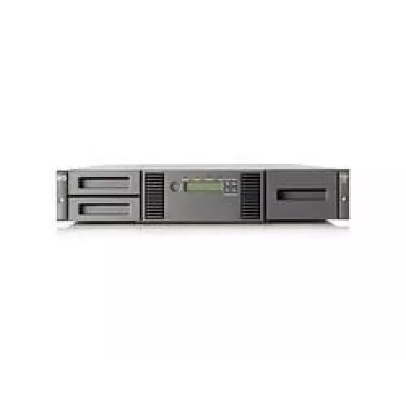 Hewlett Packard Enterprise HPE StorageWorks MSL2024 – Bandbibliothek – LTO Ultrium – maximale Anzahl Laufwerke: 2 – Rack – rackmontierbar – 2U – Barcodeleser – für ProLiant DL120