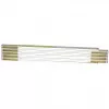 Gliedermaßstab STANLEY 0-35-458, Holz, 2 m, 17 mm breit, weiß/gelb