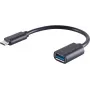 USB-Kabel S/CONN 13-30009 USB 3.2 Gen 1 0,1 m USB-C USB-A Schwarz