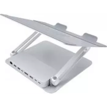 Laptopständer Dexlan 310790 Silber Aluminium USB 5000 Mbit/s