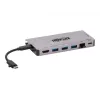 USB-C Dock - 4K HDMI, USB 3.2 Gen 1, USB-A Hub, GbE, Speicherkarte, 100W PD-Ladung, abnehmbares Kabel U442-DOCK5D-GY