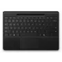 Tastatur Cover Microsoft Surface Pro Flex – deutsches Layout, Bluetooth, integrierte Batterie, Schwarz, kompatibel mit Surface Pro 11/10/9/8