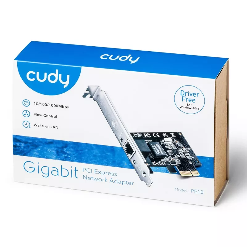 Cudy PE10 Netzwerkkarte intern Ethernet 1000 Mbit/s