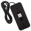 Steckdosenleiste MACLEAN MCE391 B – 6 Steckdosen, 4×USB-A + 1×USB-C, 110–240V, 2500W, 3 m Kabel, schwarz