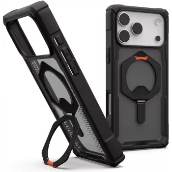 UAG Urban Armor Gear Plasma XTE MagSafe Kickstand Case | Apple iPhone 17 Pro Max | Schwarz/pop orange | 114528114097 (114528114097)