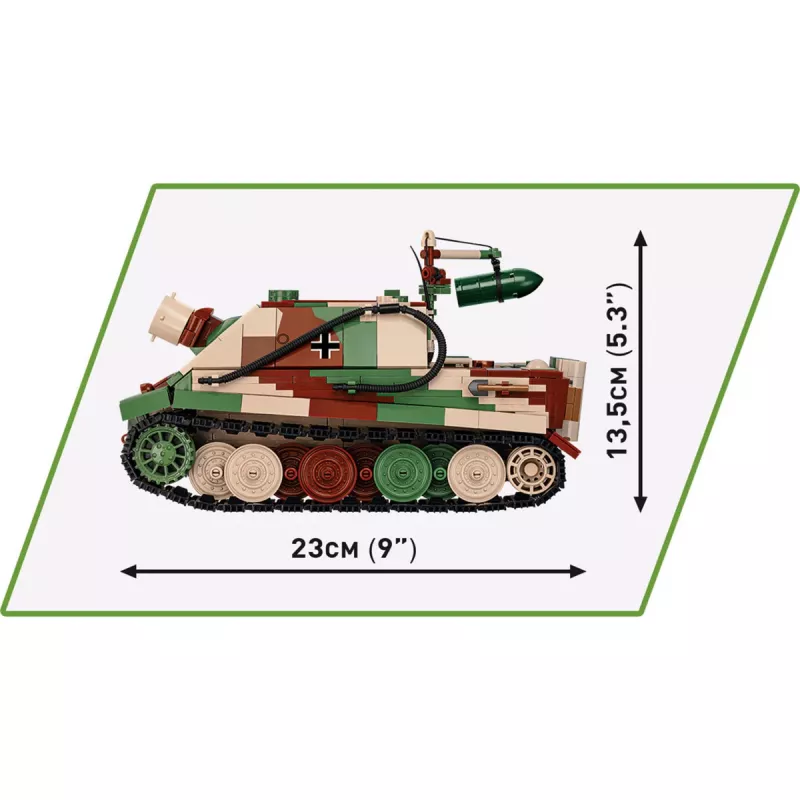 Bauset Cobi 38 cm Sturmmörser Sturmtiger 1100 Teile