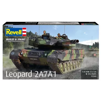 Kunststoffmodell REVELL Leopard 2A7A1 Militärpanzer-Bausatz (Maßstab nicht angegeben)