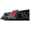 Alantec PZ081U3M Stromverlängerung 3 m 8 AC-Steckdosen für den Innenbereich Schwarz