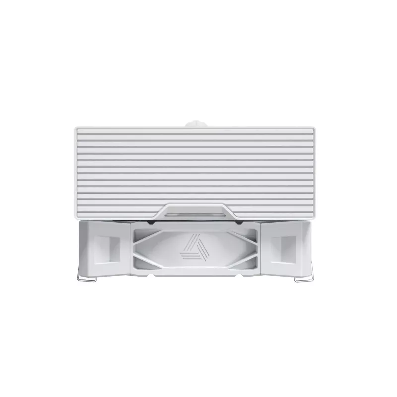 CPU-Luftkühler Montech NX400, 120-mm-Lüfter, Weiß, Maße 156×74×120 mm, TDP 270 W