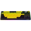 LORGAR KBP70TKLW, Kabellose TKL Mechanische Gaming-Tastatur Pro, Schwarz/Gelb, EN-Layout