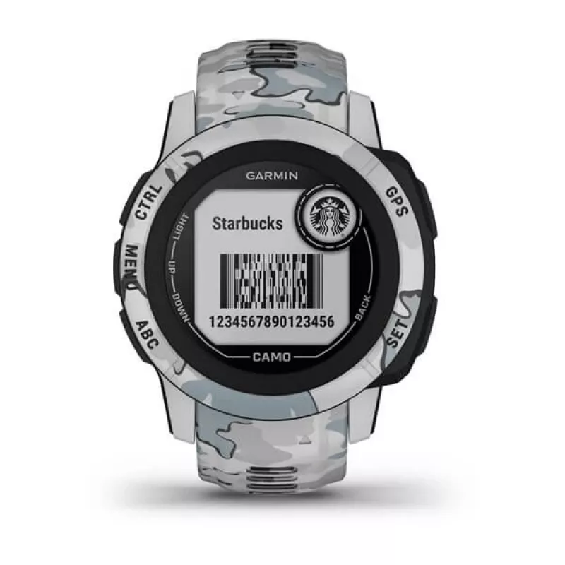 Garmin Instinct 2S Camo Edition 2,01 cm (0,79 inch) MIP 40 mm Digital 156 x 156 Pixel Tarnmuster GPS (Satellit)