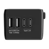 Reiseadapter BlitzWolf BW-TA1 4-in-1 mit 2× USB PD 20W Anschlüssen