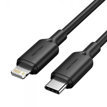 USB-C-auf-Lightning-Kabel 3A 480Mbps 1m SCHWARZ