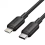USB-C-auf-Lightning-Kabel 3A 480Mbps 1m SCHWARZ