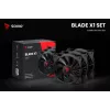 All-in-one-Flüssigkeitskühler SAVIO BLADE SET 120 mm Lüfter 1800 U/min 32 Sone Schwarz