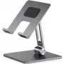 ALOGIC - Stand - für Tablet - Aluminium, Silikon, ABS-Kunststoff - Space-Grau (DTS-SGR)