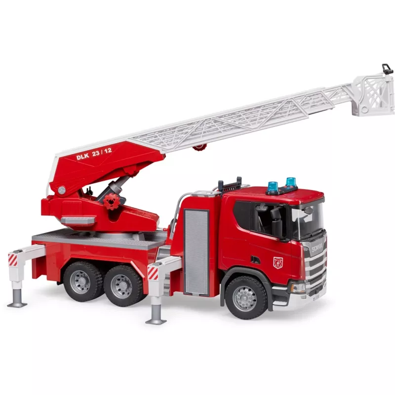 Feuerwehrfahrzeug BRUDER Scania Super 560R Rot Weiß Kunststoff 3+